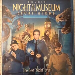 NIGHT AT THE MUSEUM SECRET OF THE TOMB on BLU-RAY + DVD